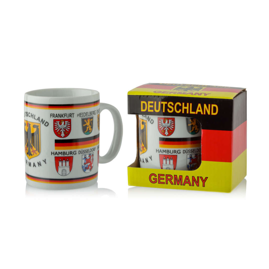Tasse mit Wappenkranz-Motiv von Deutschland - Deutschland Souvenir