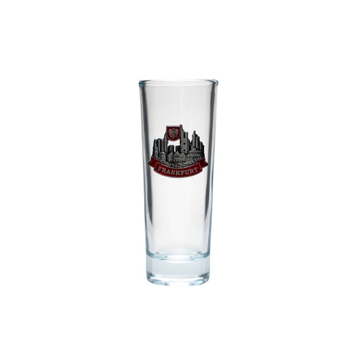 Vodka glass Frankfurt clear