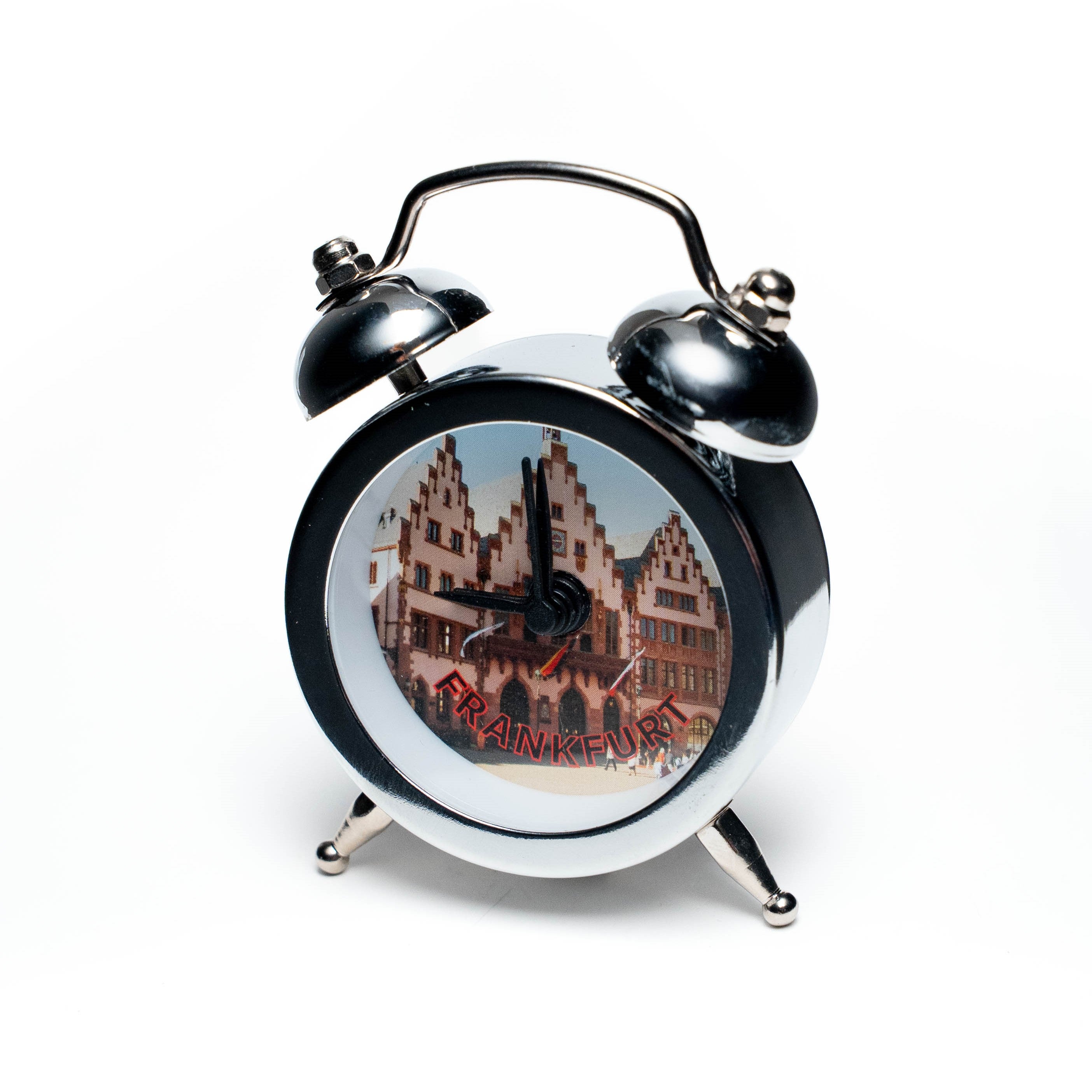 Mini-Wecker mit Frankfurt-Motiv – Deutschland Souvenir